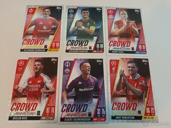 Na predaj 83 kariet Match-Attax cena 14€ - 4