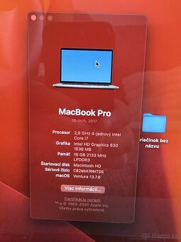 Apple MacBook pro 15” - 4