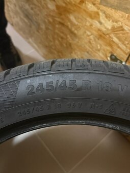 2ks 245/45 R18 Continental WinterContact + 2ks Pirelli - 4