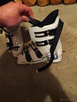 Predám dievčenské lyže a lyžiarky 120 - 4