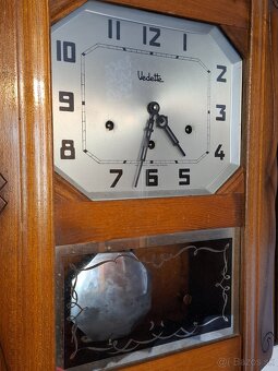 Predám funkčné štvrťbicie hodiny VEDETTE Westminsterská melo - 4