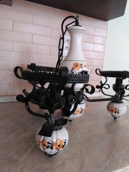 Stare trojramenne tirolske svietidlo - 4