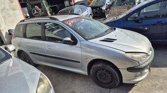 Peugeot 206 SW 1,4HDI 50kw kód motora: 8HZ - 4