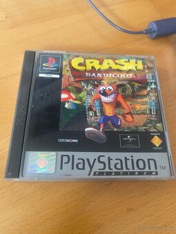 Playstation 1 Ps One Ps1 herná konzola + Crash Bandicoot - 4