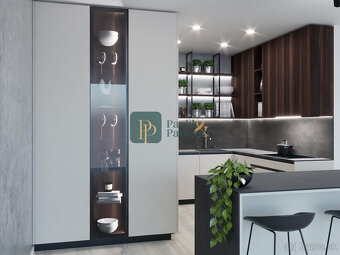 Prenájom 4 izbový luxusný byt, novostavba ORBIS, 2x garážové - 4