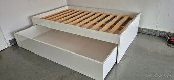 Posteľ 120x200 Biela - 4