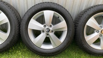 Zimná sada originál Škoda Octavia 3, 5x112 R16 - 4