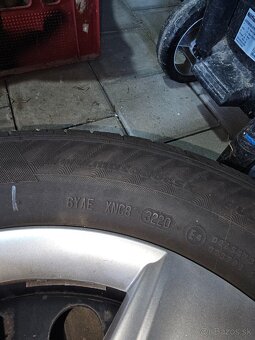 Zimná sada kolies Mazda 3 BL – 195/65 R15, plecháče, puklice - 4