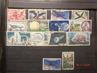 Poštové známky - REUNION PRETLAČE CFA - 6 FOTO - 4