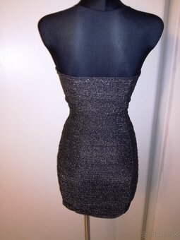 Strieborné koktejlky Pretty Women, nové, veľ. 36 - 4