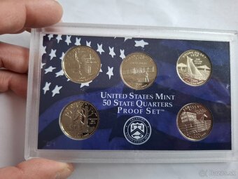 Americké mince Proof set r. 2001 - 4