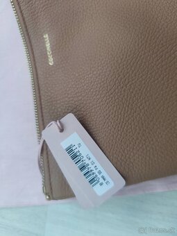 Kožená crossbody kabelka Coccinelle NOVÁ - 4