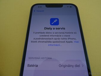 iPhone 13 PRO 256GB BLUE - ZÁRUKA 1 ROK - 100% BATERIA - 4