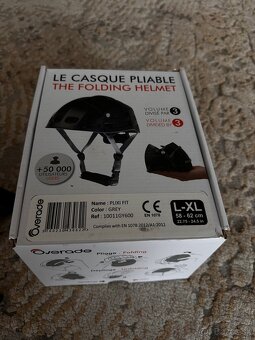 Cyklistická skladácia prilba na predaj OVERADE L-XL - 4