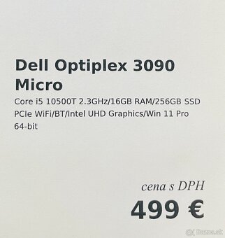 Dell Optiplex 3090 Micro - 4
