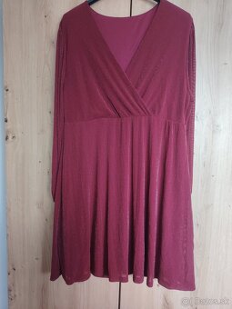 Nadherne spolocenske saty, XL a 2XL - 4