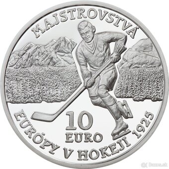 10 Euro/2025 - Majstrovstvá Európy v hokeji - PROOF - 4