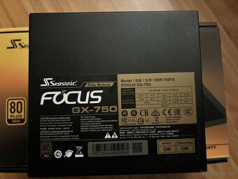 Predám Procesor RYZEN 7, matičnú dosku ASUS, zdroj FOCUS-750 - 4