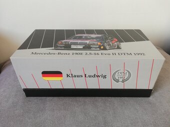 1:18 Mercedes-Benz 190E  DTM Champion 1992 K.LUDWIG - 4