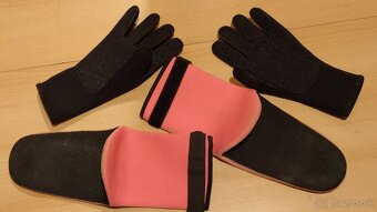 Neoprénové rukavice XL ponožky XXL - 4