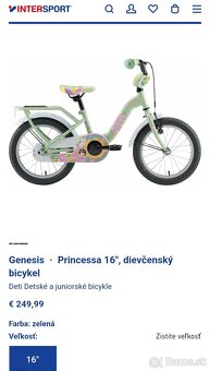 Dievčenský bicykel 16 - 4
