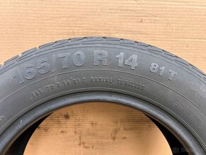 Letné pneumatiky 165/70 R14 Barum dva kusy - 4
