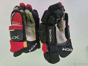 Hokejové rukavice CCM HG Tacks XF PRO Jr - 30 cm - 4
