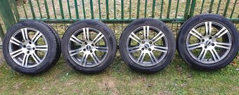 Predám disky (Elektróny) s letnými pneumatikami 205/55/R16 - 4