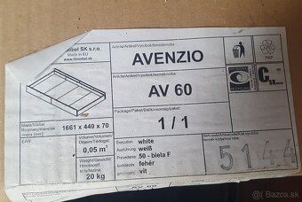 Predám šuplík pod posteľ, perinák na kolieskach od 3,- - 4