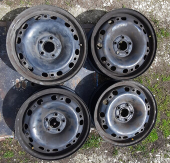 Plechové disky Škoda 6Jx15 H2 ET43, 5x100x57 - 4