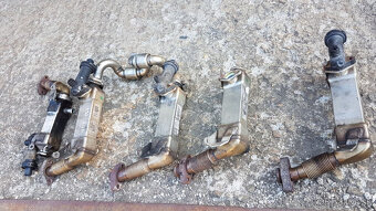 BMW chladič vyfukovych plynov EGR AGR predhrev vody - 4