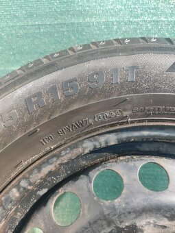 Zimne Kumho 195/65/r15 na diskoch - 4