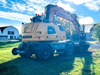 Kolesové rypadlo Liebherr A914 Compact Rail - 4