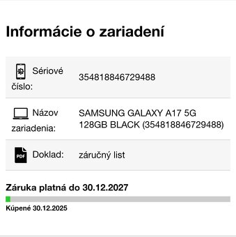 Samsung A17 5G Black - 4