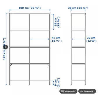 Policový diel IKEA VITTSJÖ - 4