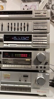 Zostava TECHNICS tuner, equalizer, CD, deck, zosilnovac= A05 - 4