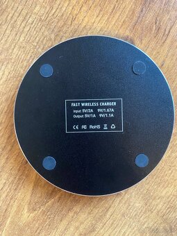 Bezdrótová luxusná nabíjačka 5V/1A 9V/1.1A - 4