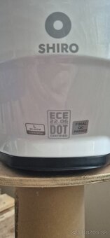 Predám prilbu Shiro Capri - 4