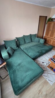 Rohová sedacia súprava. - 4