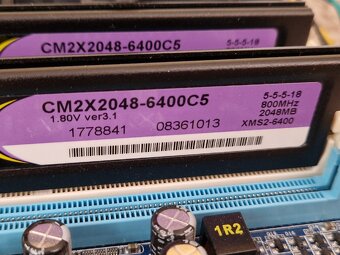 Gigabyte GA-G41M- combo, Intel E6550, RAM 4GB DDR2 - 4