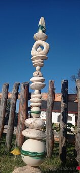 Garden Totem - handmade - 4