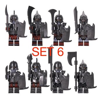 Figúrky pán prsteňov 3 (8ks) - typ lego, nové - 4