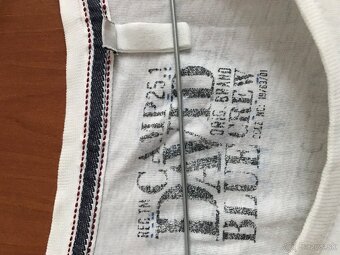 CAMP DAVID originál white pánske tricko XL - 4