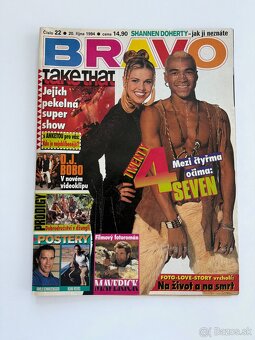 Archívne časopisy BRAVO z roku 1993 - 1995 - 4