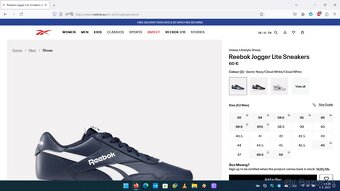 Reebok Jogger Lite, Ľadvinka Reebok - 4