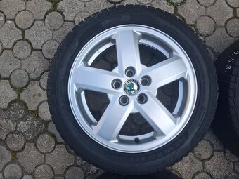Hliníkove disky Škoda Triton R15 5x100 - 4