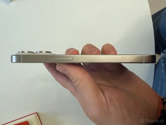 Predám iPhone 15 Pro 128 GB – titánová farba, stav ako nový, - 4