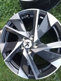 Peugeot 17"originálne hliníkové disky , Citroen,Opel Grandl - 4