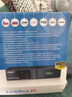 Predám satelitný prijímač Skylink - 4