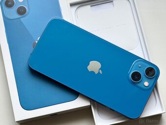 iPhone 13 Blue BATERIE 100% TOP - 4